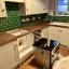 Our kitchen worktop after the first coat of oil